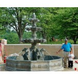 Iarge Statuary Garden Fountain-2021