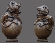 Бронзовая статуя-2802