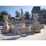 Большой скульптурный садовый фонтан-2014