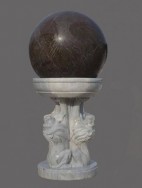 Фонтан с катящейся сферой -2002